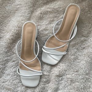 White Sandals